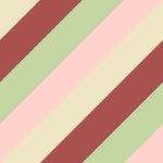 Burgundy Pink and Green Striped