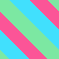 Funky Green Pink and Blue Diagonal Striped Background