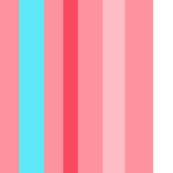 Funky Pink and Teal Striped Background