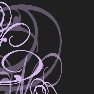 Purple Black Corner Swirl Background