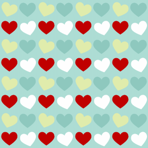 Elegant Heart Valentine Background