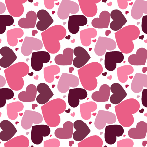 Pink and Purple Valentine Heart Background