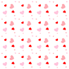 Pink and Red Valentine Heart Background