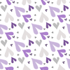 Purple and Gray Valentine Heart Background