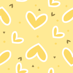 Yellow Heart Background