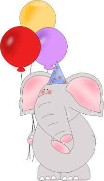 Elephant and Balloons