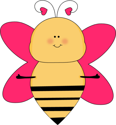 Heart Bee with Open Arms