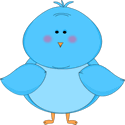 Cute Blue Bird
