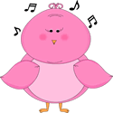 Singing Pink Bird