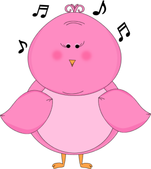 Singing Pink Bird