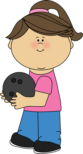 Girl with Bowling Ball