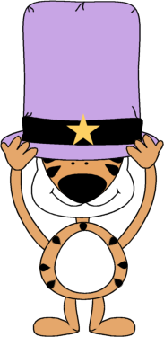 Cat In A Purple Hat