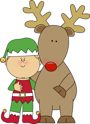 Elf and Reindeer