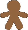 Blank Gingerbread Man