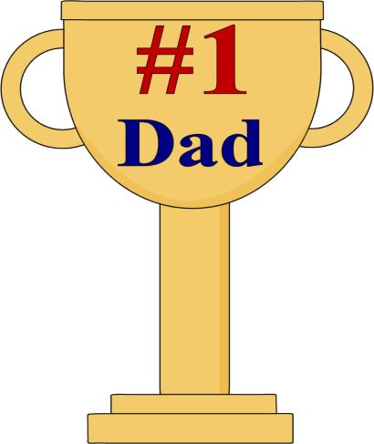 Number One Dad Trophy