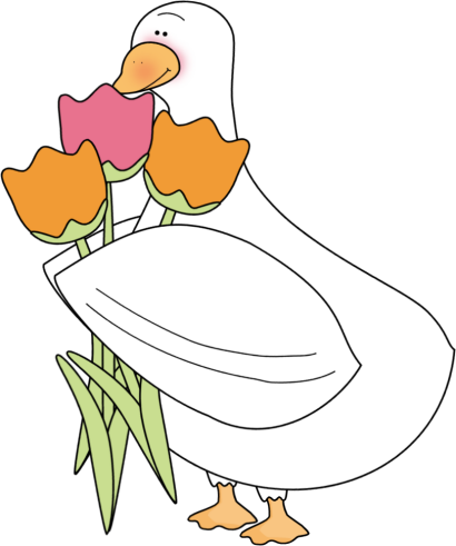 Duck Picked Flowers