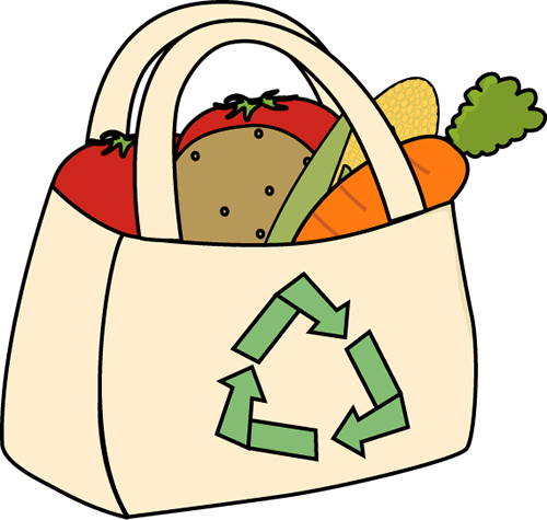 grocery bag clip art