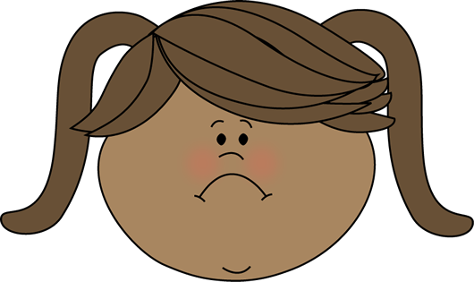 clipart of a sad face