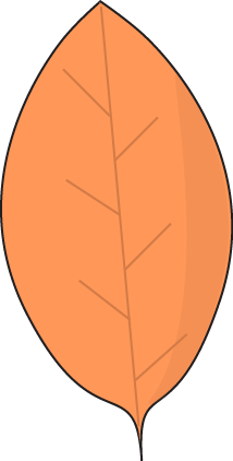 Orange Autumn Leaf