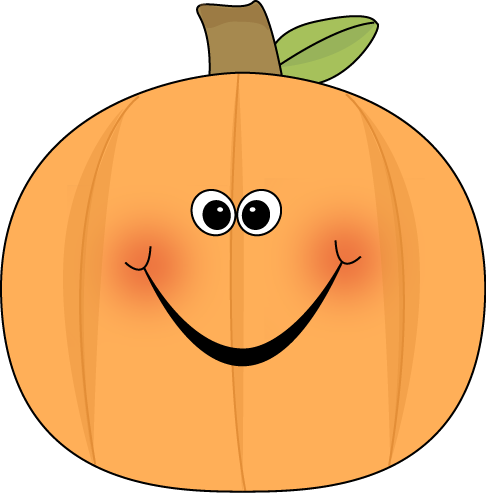 happy pumpkin clipart