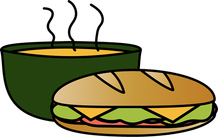 Sandwich and Bowl of Soup