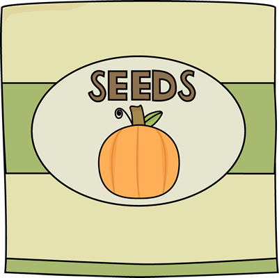 Pumpkin Seed Packet Clip Art - Pumpkin Seed Packet Image