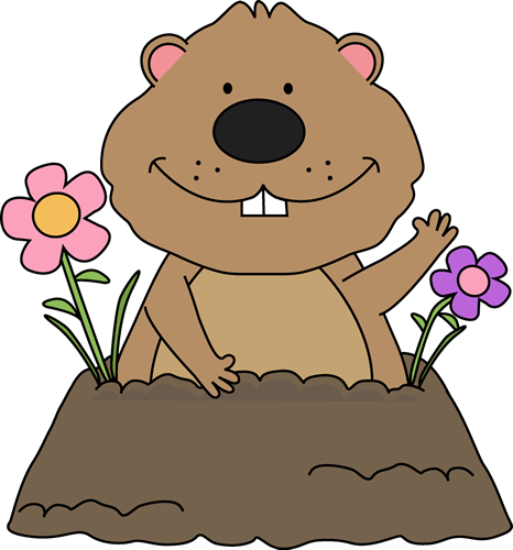 groundhog day clip art free