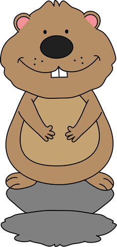 groundhog day 2022 clipart