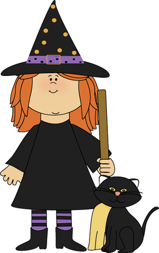 Witch and Black Cat