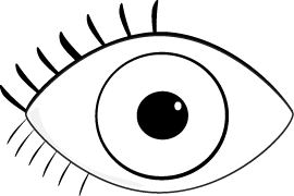 Black and White Eye