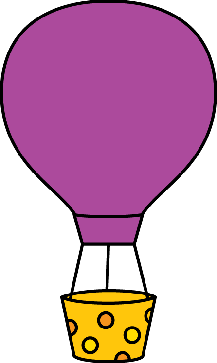 Purple Hot Air Balloon