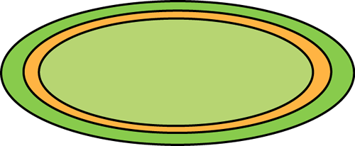 Green Oval Rug Clip Art