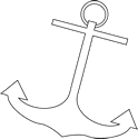 Black and White Anchor