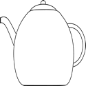 Black and White Kettle