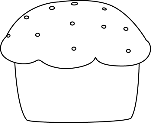 Black and White Muffin