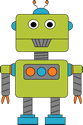 Robot for Letter R