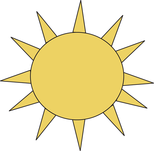 Sun for Letter S