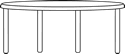 Black and White Table