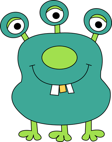 Three-Legged Monster Clip Art - Three-Legged Monster Image