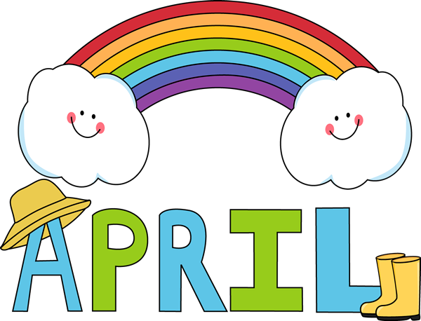 April Clip Art - April Images - Month of April Clip Art