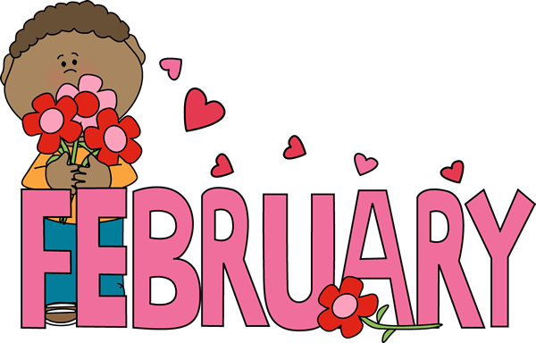 Month of February Valentine's Day