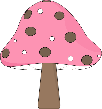 Pink and Brown Mushroom