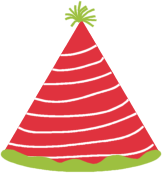 Red Party Hat Clip Art Image