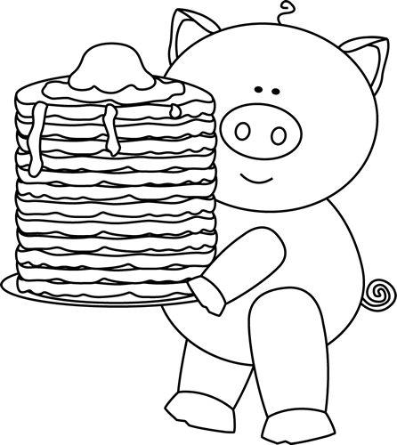 pancakes coloring pages - photo #27