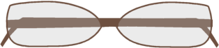 Brown Eyeglasses