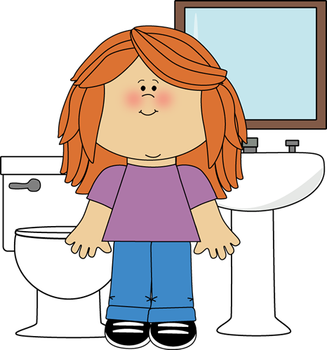 Girl Girl Bathroom Monitor