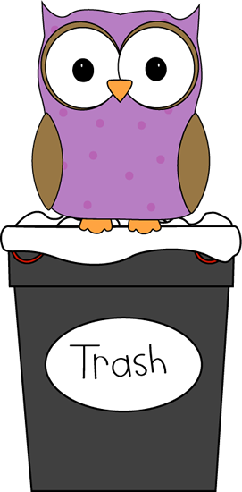 Owl Classroom Trash Helper