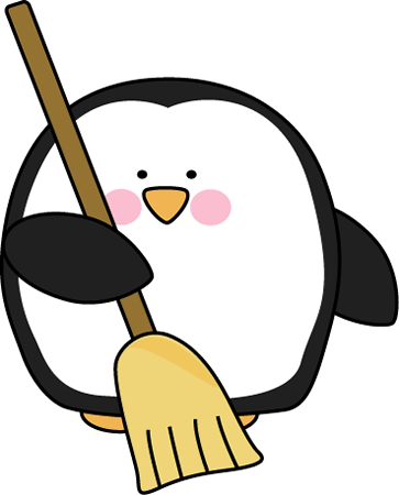 Penguin Classroom Sweeper