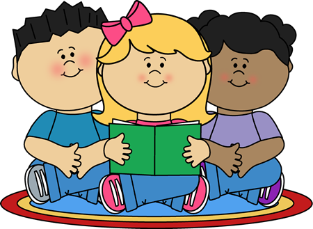 literacy children clipart