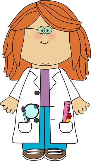 Kid Girl Scientist